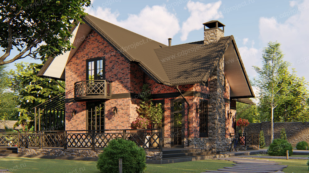 Проект загородного дома на Суходольском озере