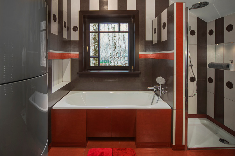 Дом из бруса в поселке Гавриково. Санузлы.