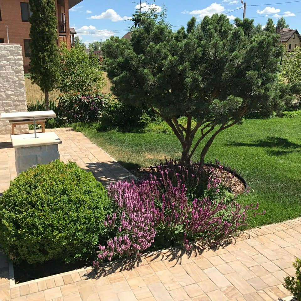 Сад в Тосканском стиле