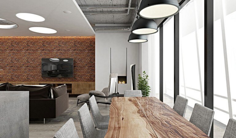 Садовые кварталы, квартира в стиле "Loft"