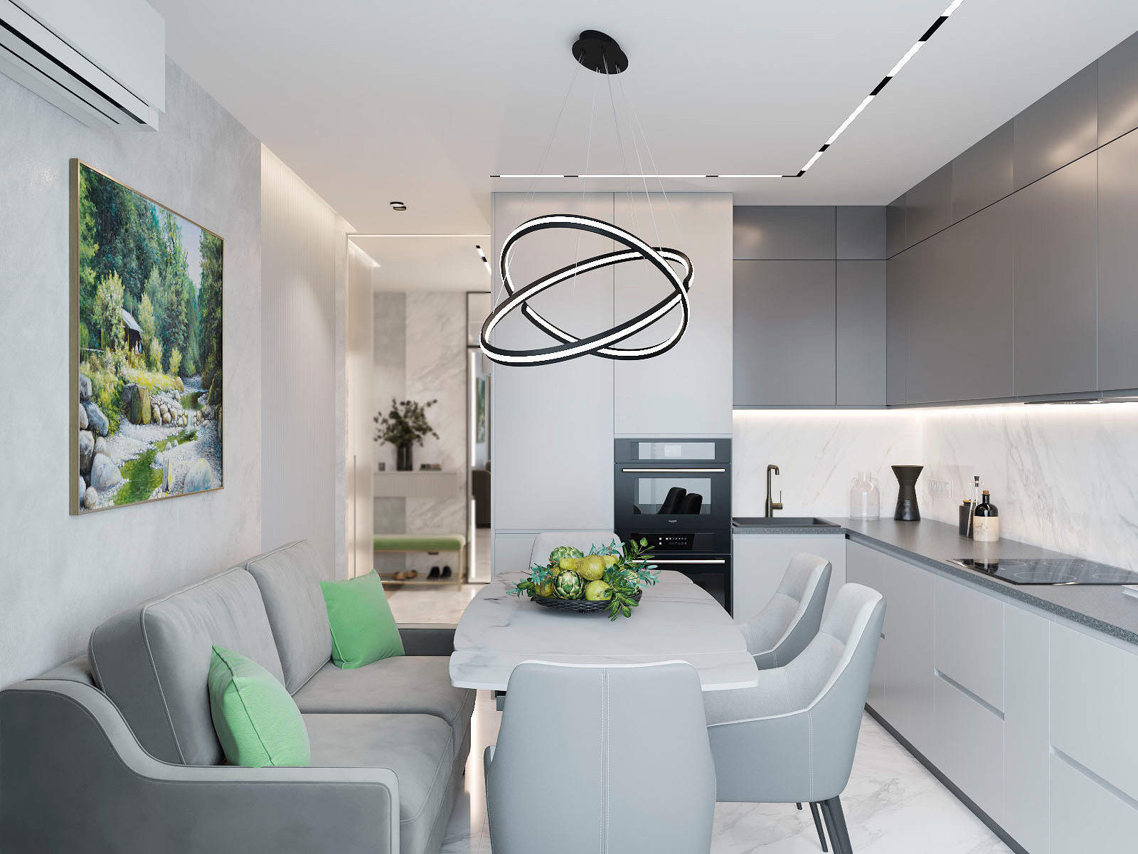 Обложка проекта: Дизайн интерьера квартиры 88 м.кв.