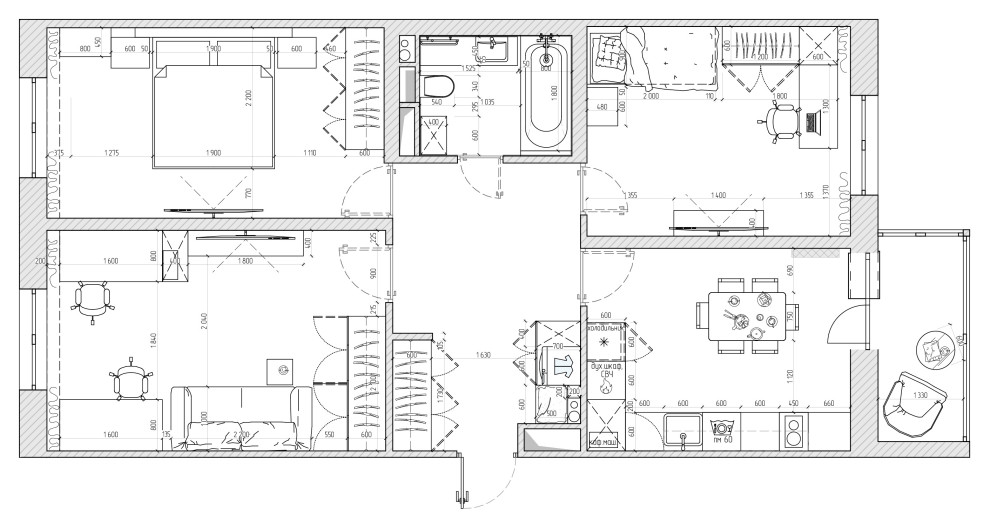 ЖК "Новый Лесснер" 81 м2  г. Санкт-Петербург