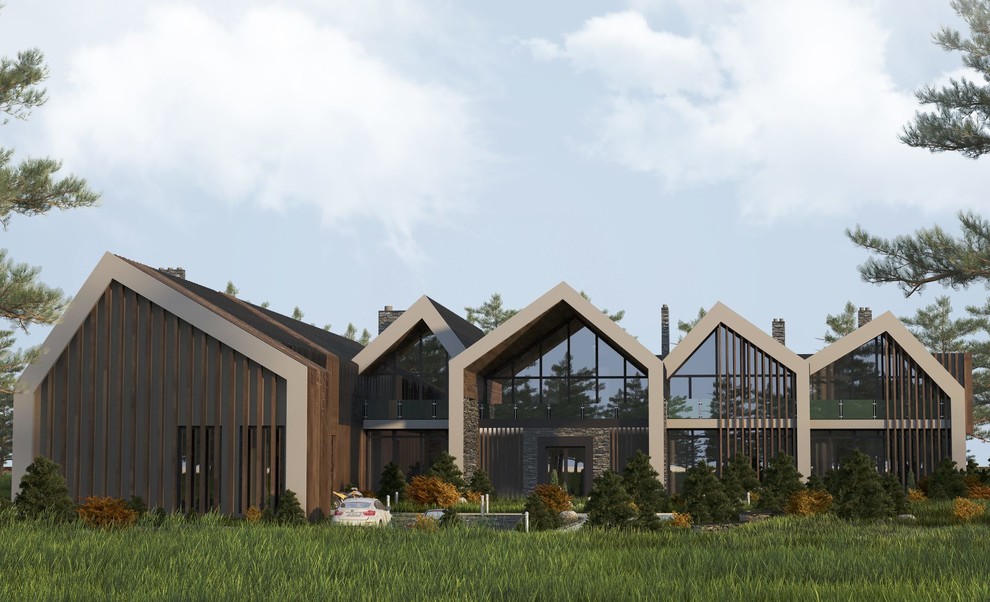 2016 г. Остекление REYNAERS на Рублево-Успенском шоссе.