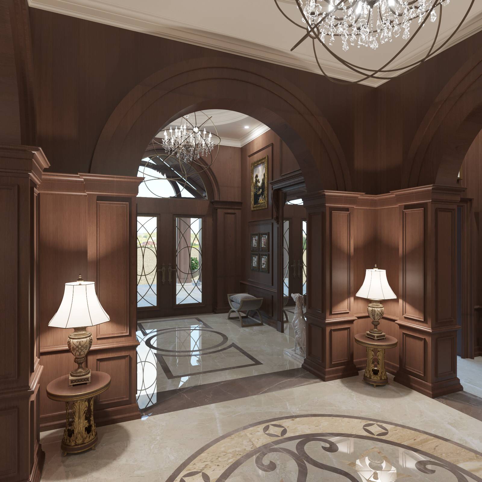 Интерьер - неоклассика