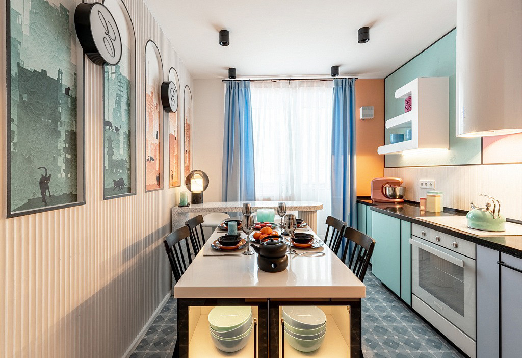 Квартирный вопрос: Кухня с отражениями