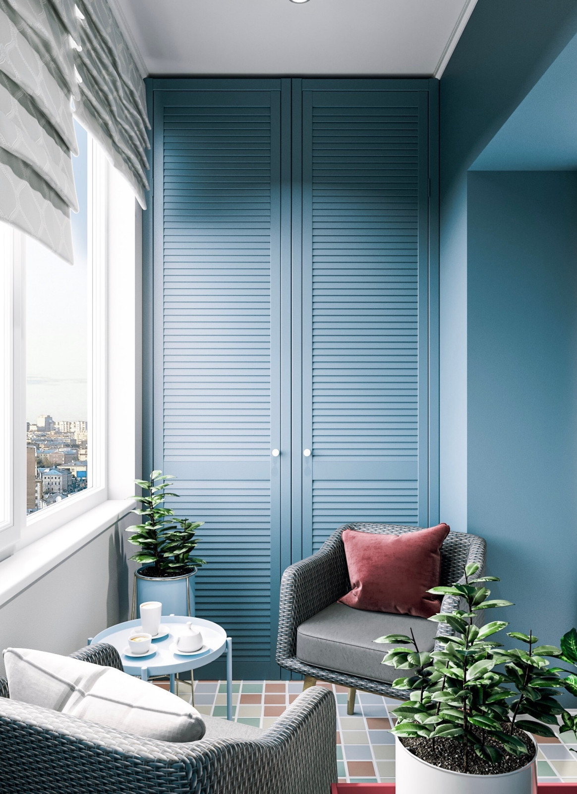 Цвет вдохновения – синий