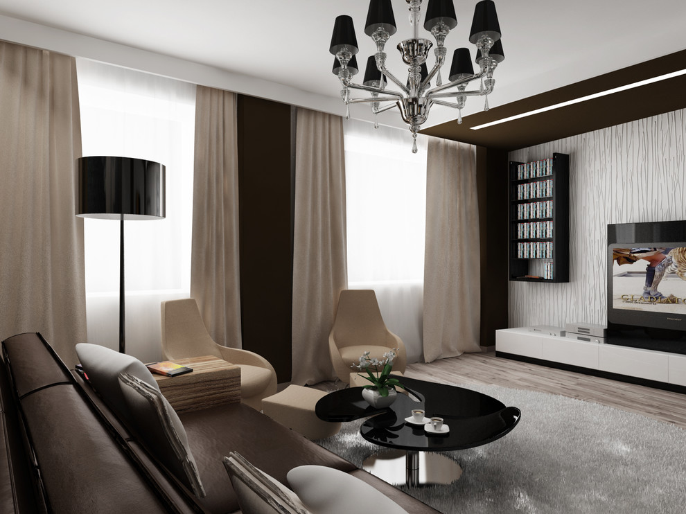 Интерьер в современном стиле для брутального мужчины