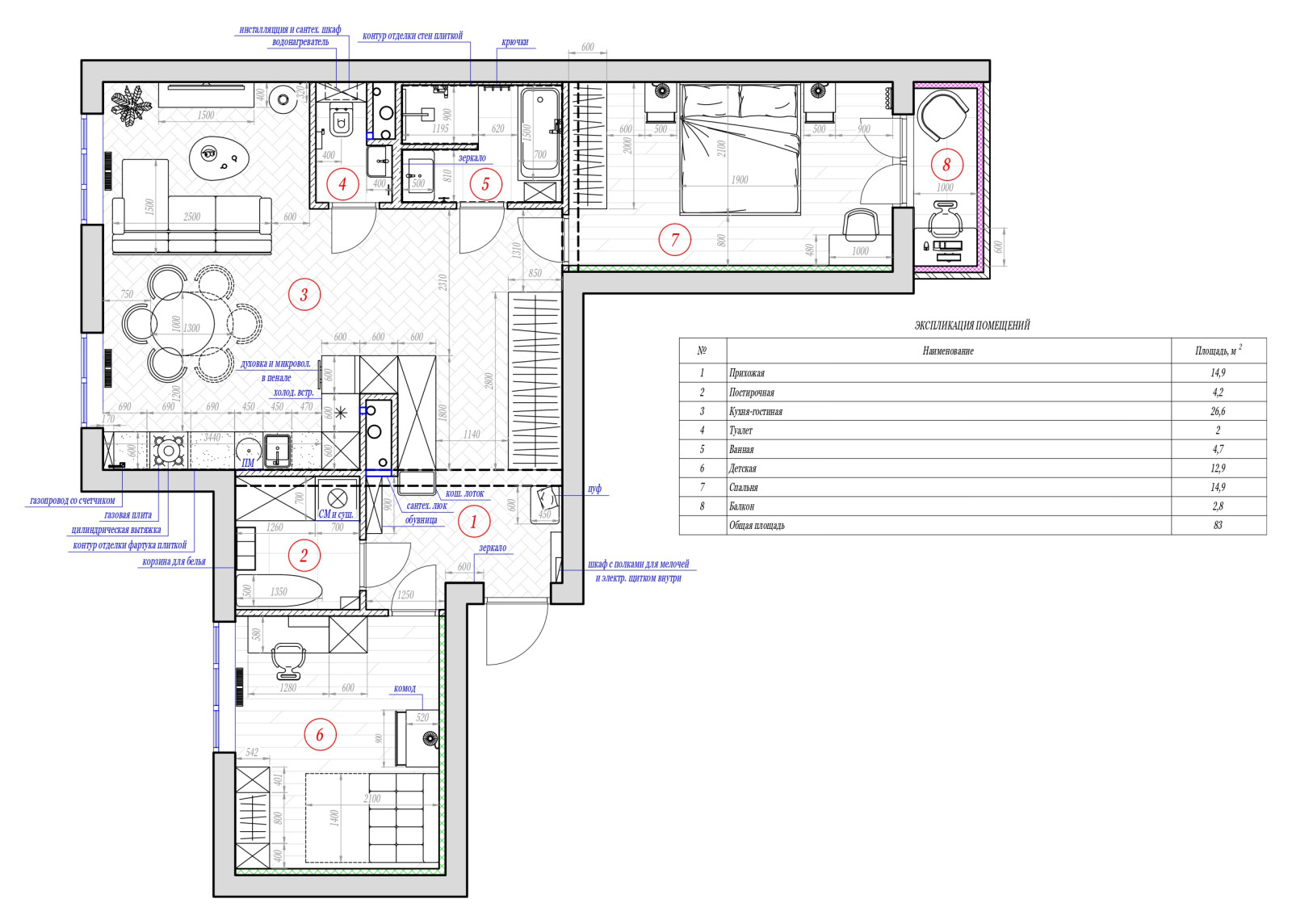 Планировочное решение