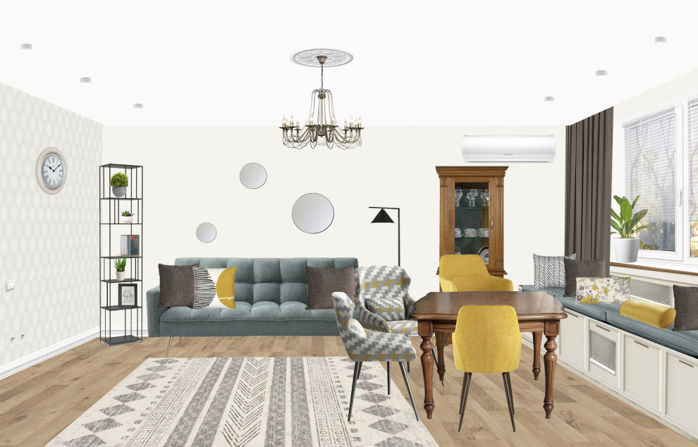 Обложка проекта: Дизайн-проект квартиры в Сокольниках, Москва