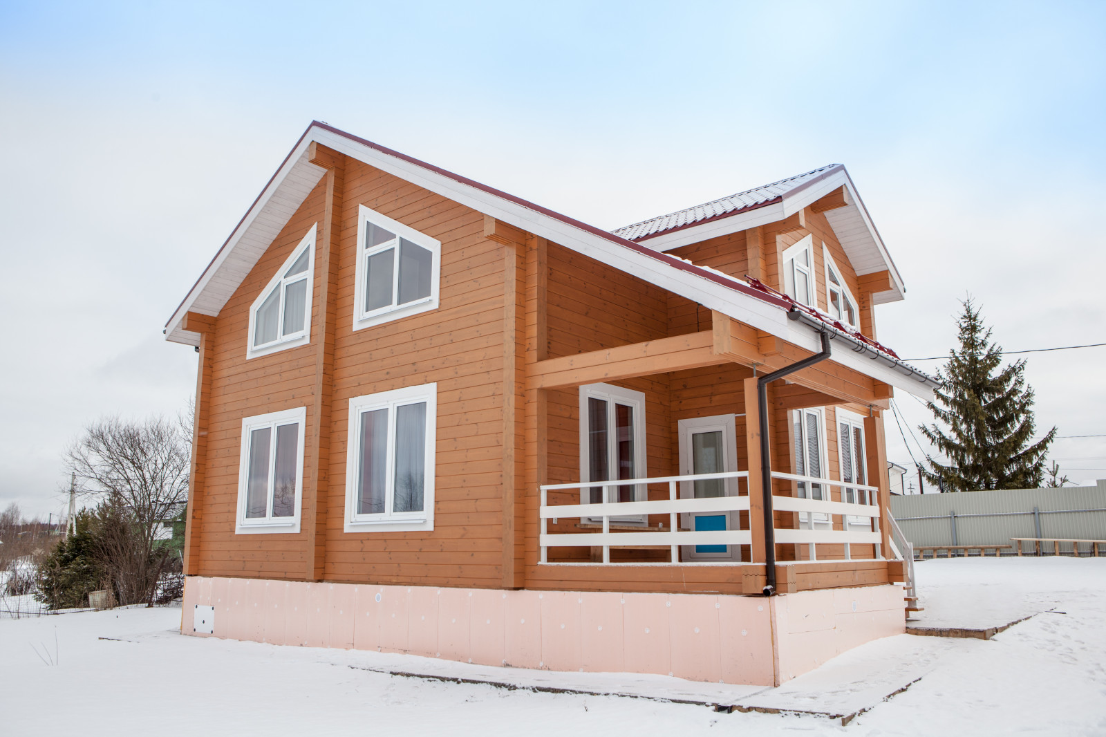 Строительство домов из клееного бруса