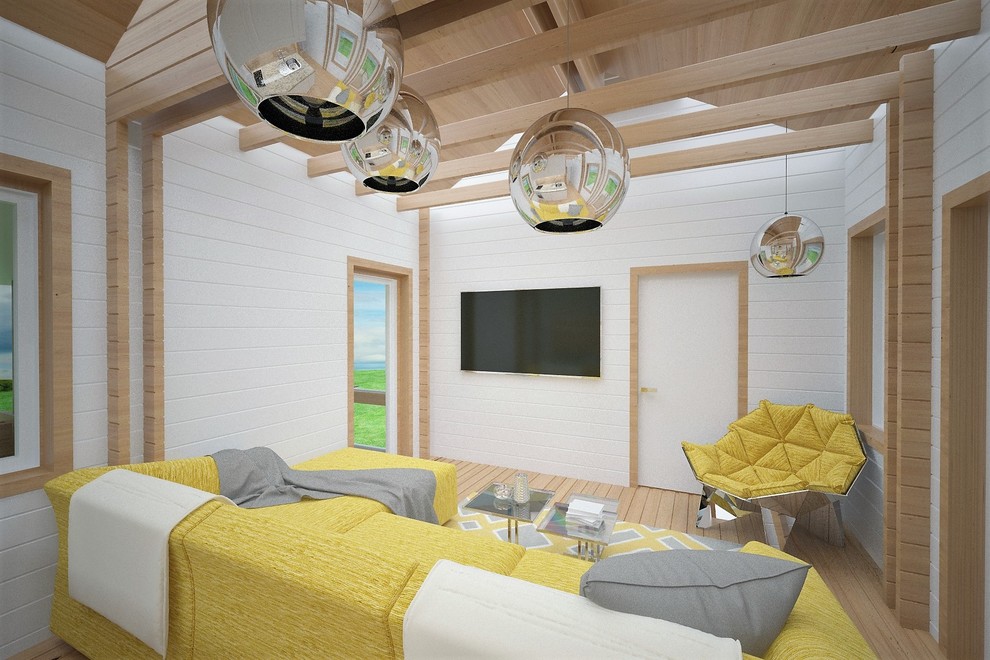 Одноэтажный дачный домик