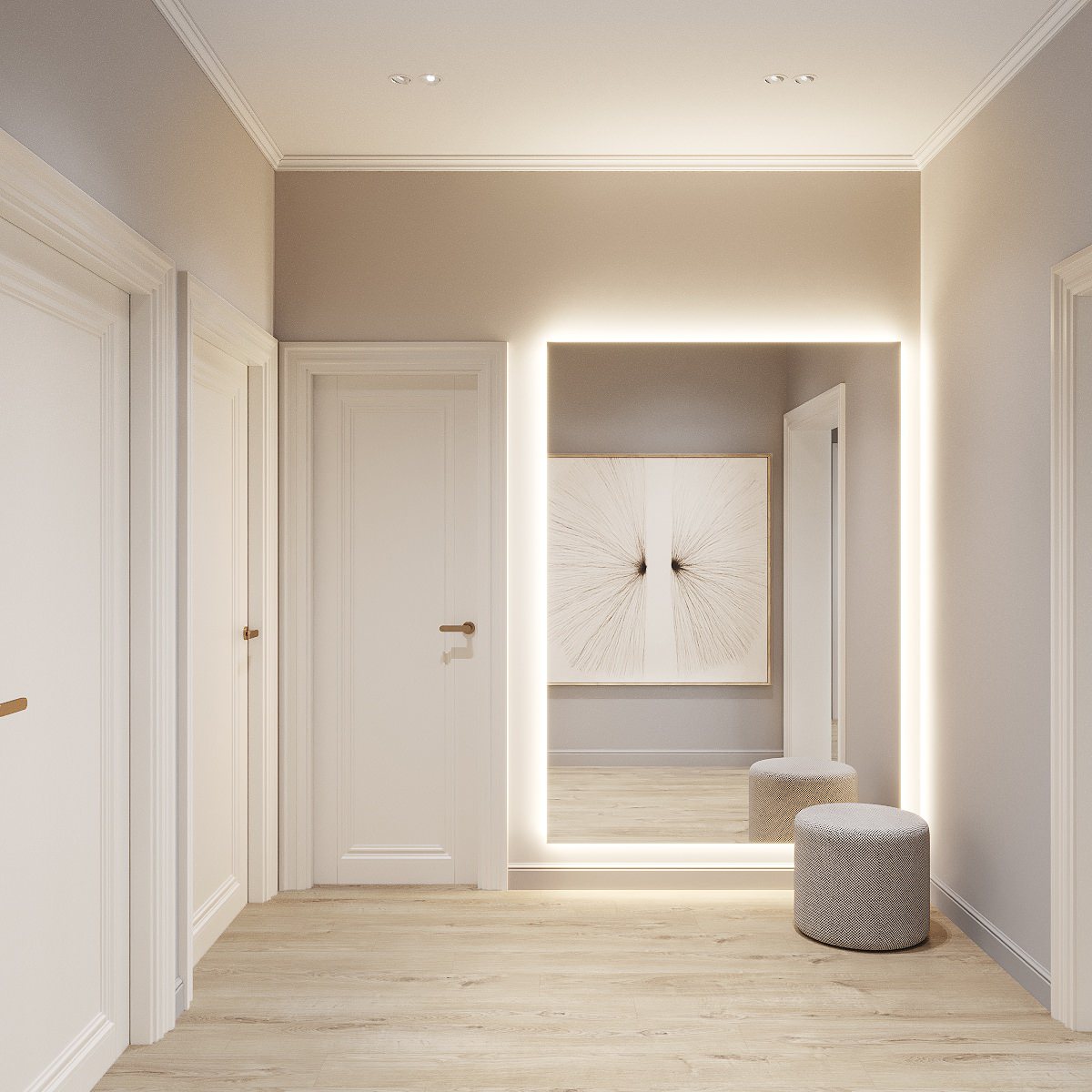 Проект квартиры 109 кв.м для семьи из г. Кемерово