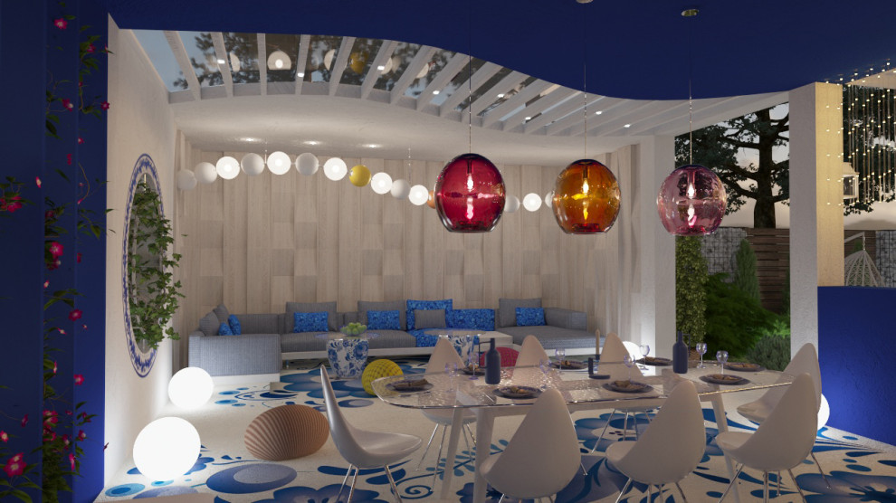 Летняя кухня в Подмосковье