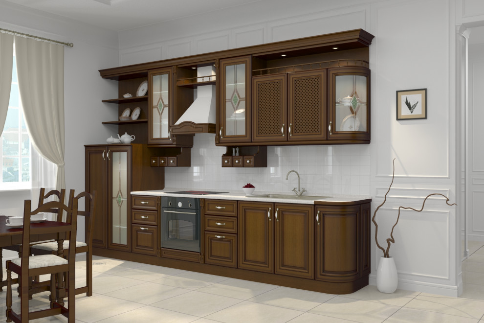 Обложка проекта: Дизайн проект кухонного гарнитура "Verona"