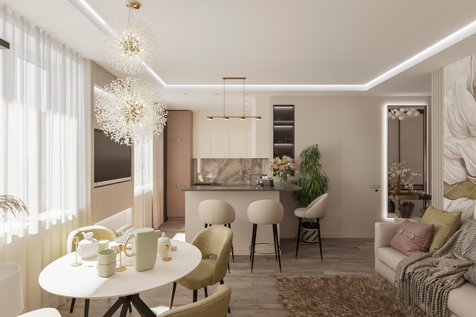 Квартира в ЖК Никулинский, г.Москва