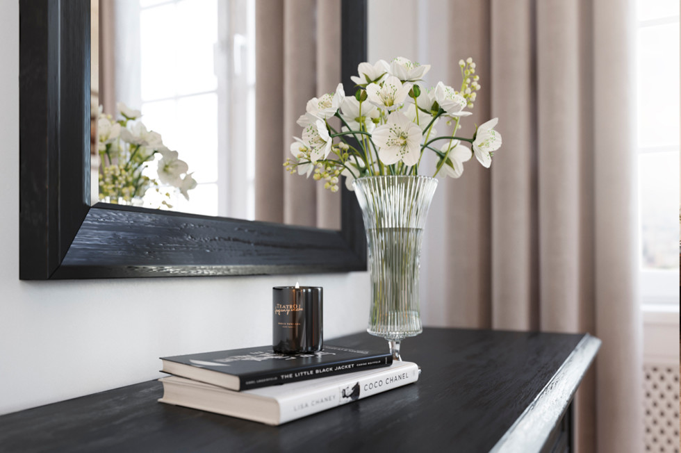 Спальня мечты в серо-бежевых тонах: проект в Петербурге