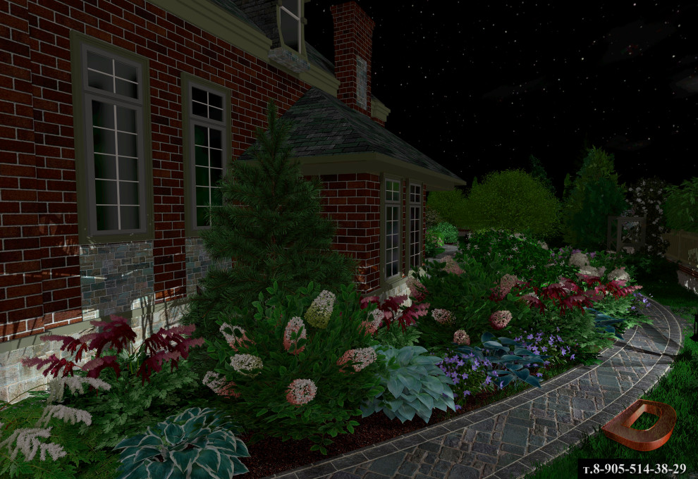 Проект ландшафтного дизайна участка 15,5 соток, Прибалтика , 2019г.