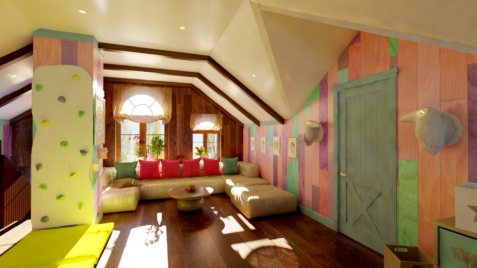 Обложка проекта: Дизайн проект мансарды