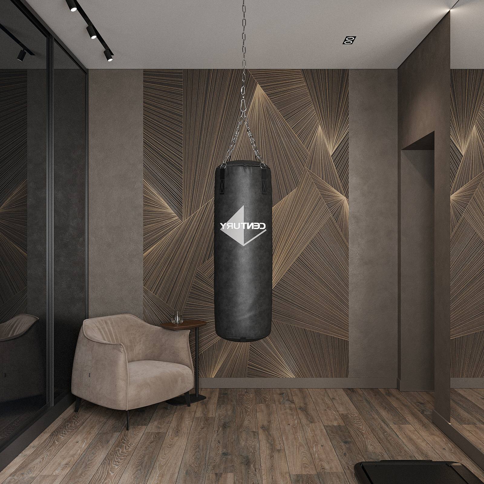 Интерьер загородного дома кардинально отличающийся от домов в округе