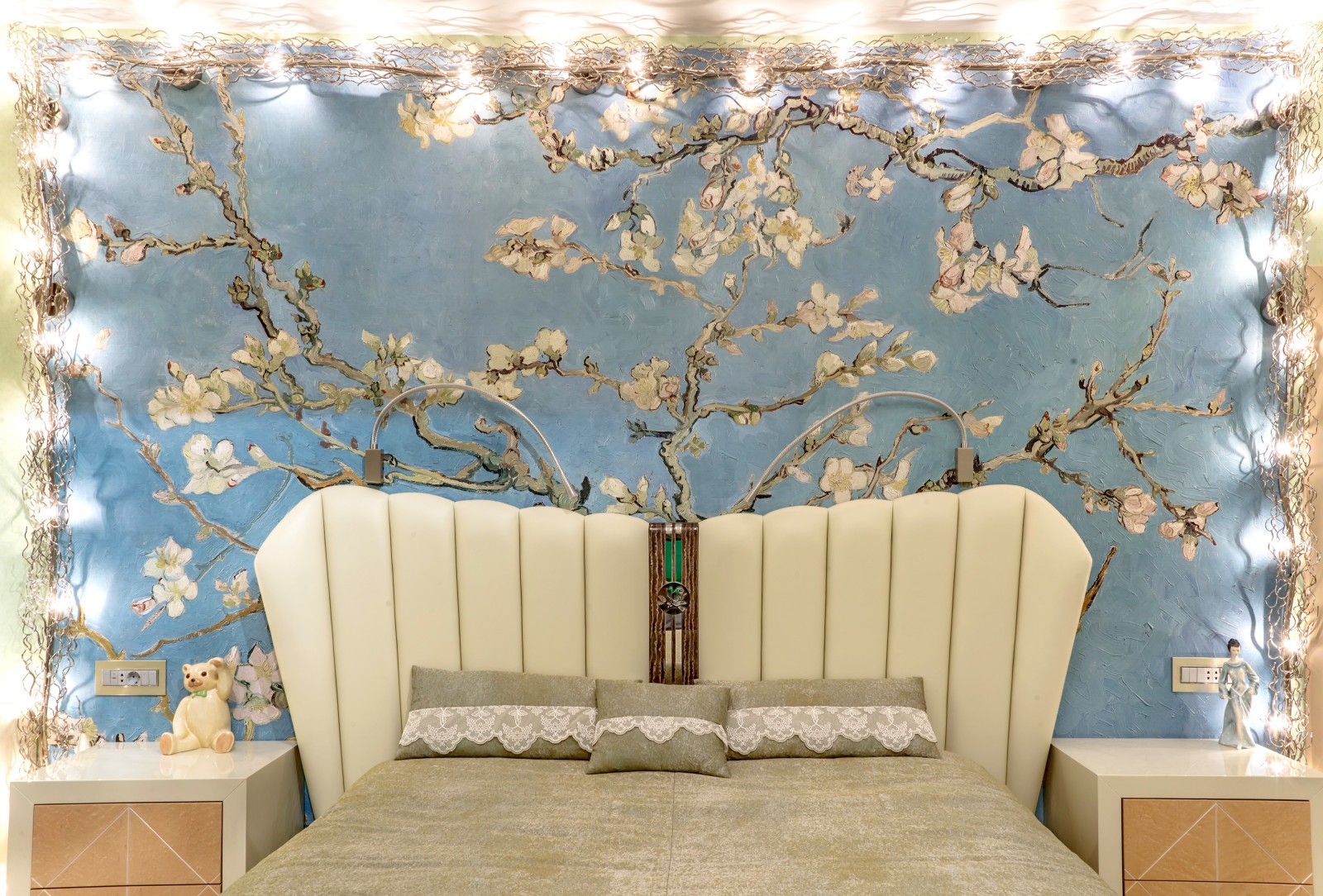 Роскошная спальная комната