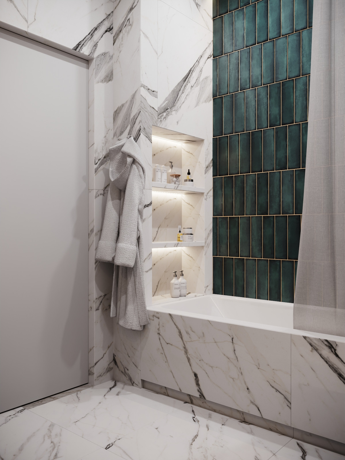 Нежный дизайн для молодой девушки