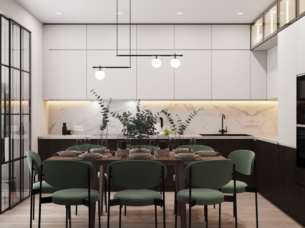 Современный интерьер в ЖК "Яуза парк"