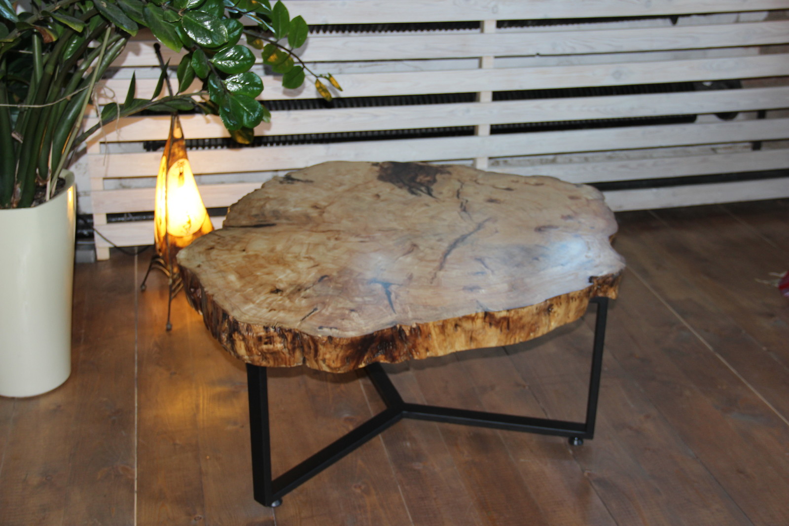 Журнальный столик из слэба