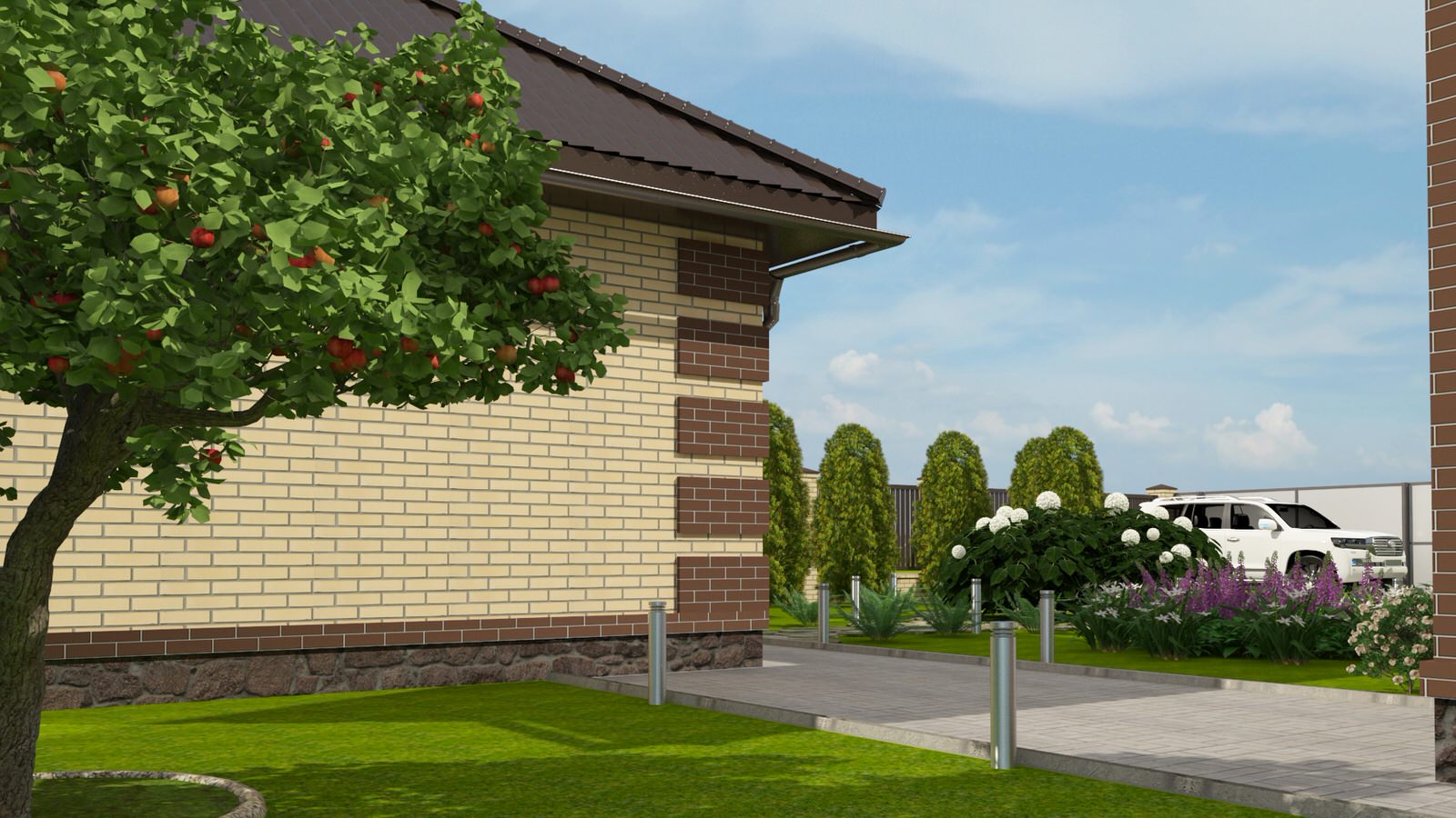 Ландшафтный дизайн территории