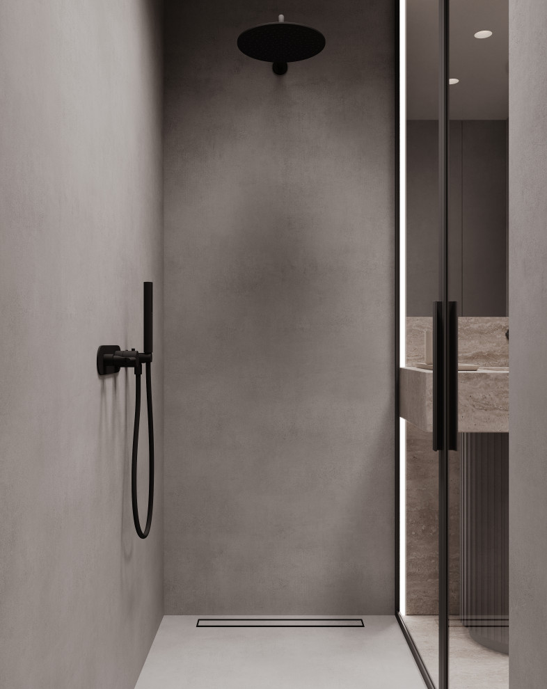 Обложка проекта: ЖК "RiverSky", 75 квадратных метров.