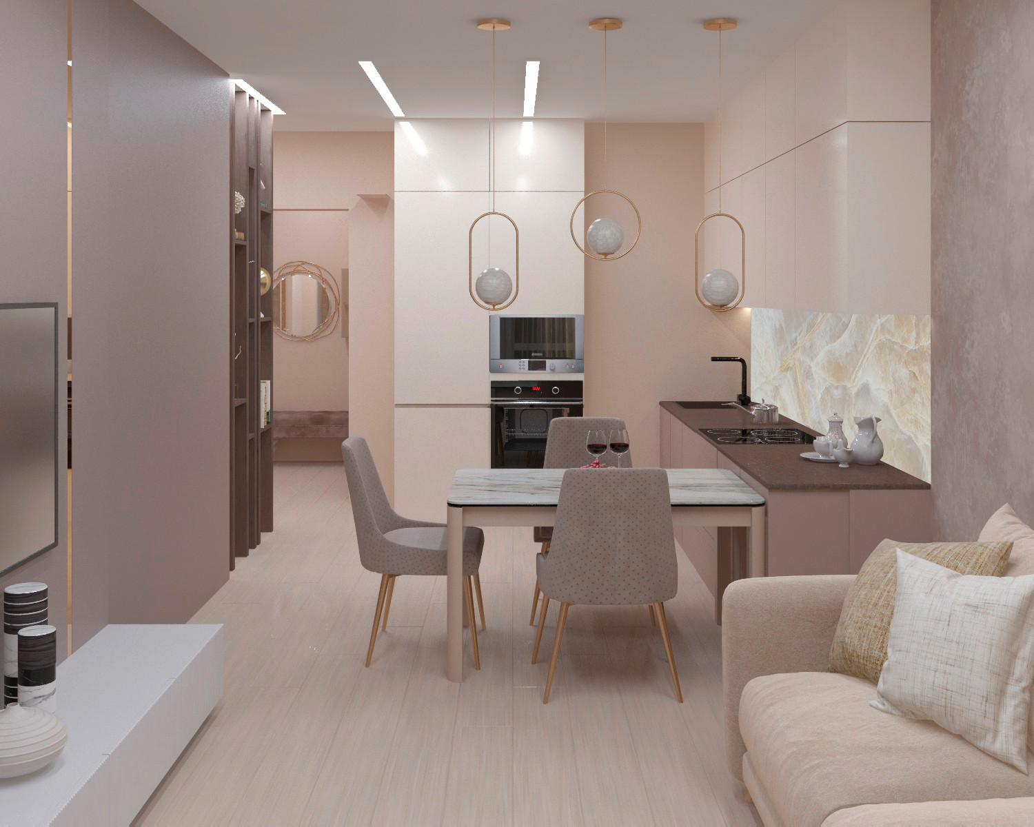 Обложка проекта: Квартира в "Стрижи квартал"