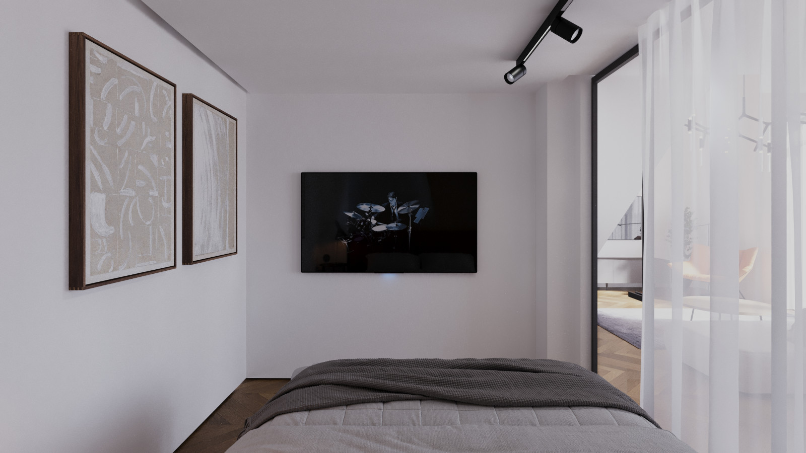 Проект 2-х уровневых апартаментов