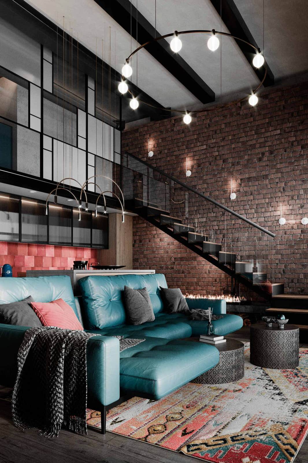 Дизайн и ремонт квартиры в ЖК «Джаз» — Харизматичный лофт