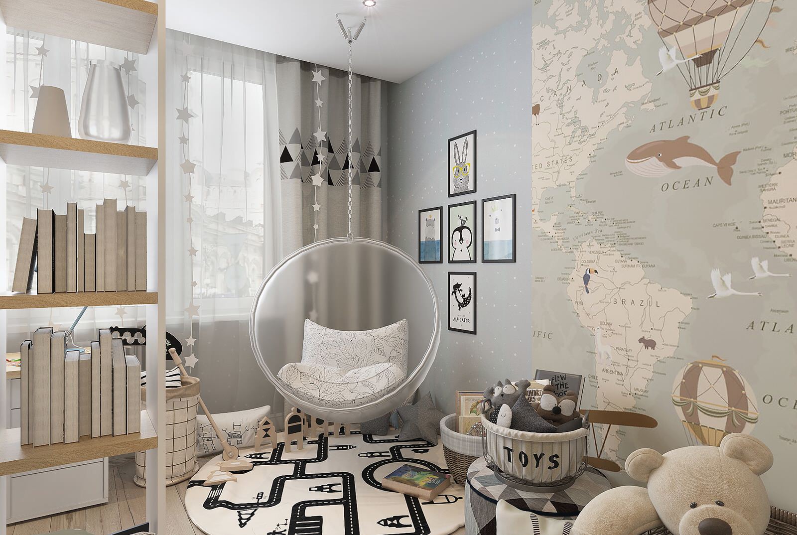 Детская среднего сына