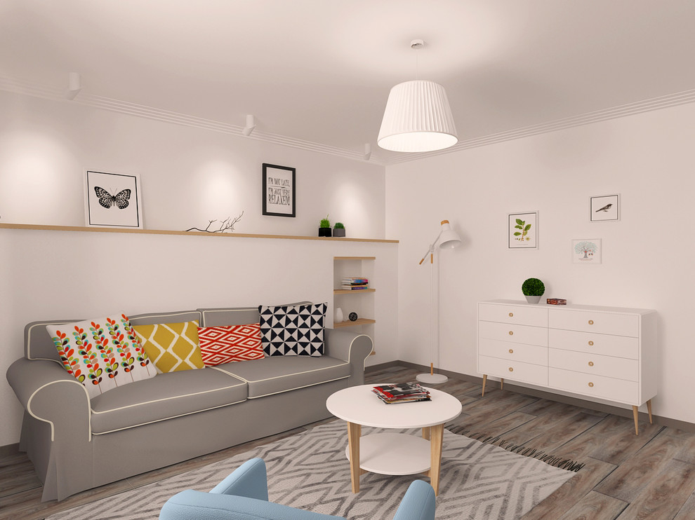 Обложка проекта: Проект квартиры в скандинавском стиле