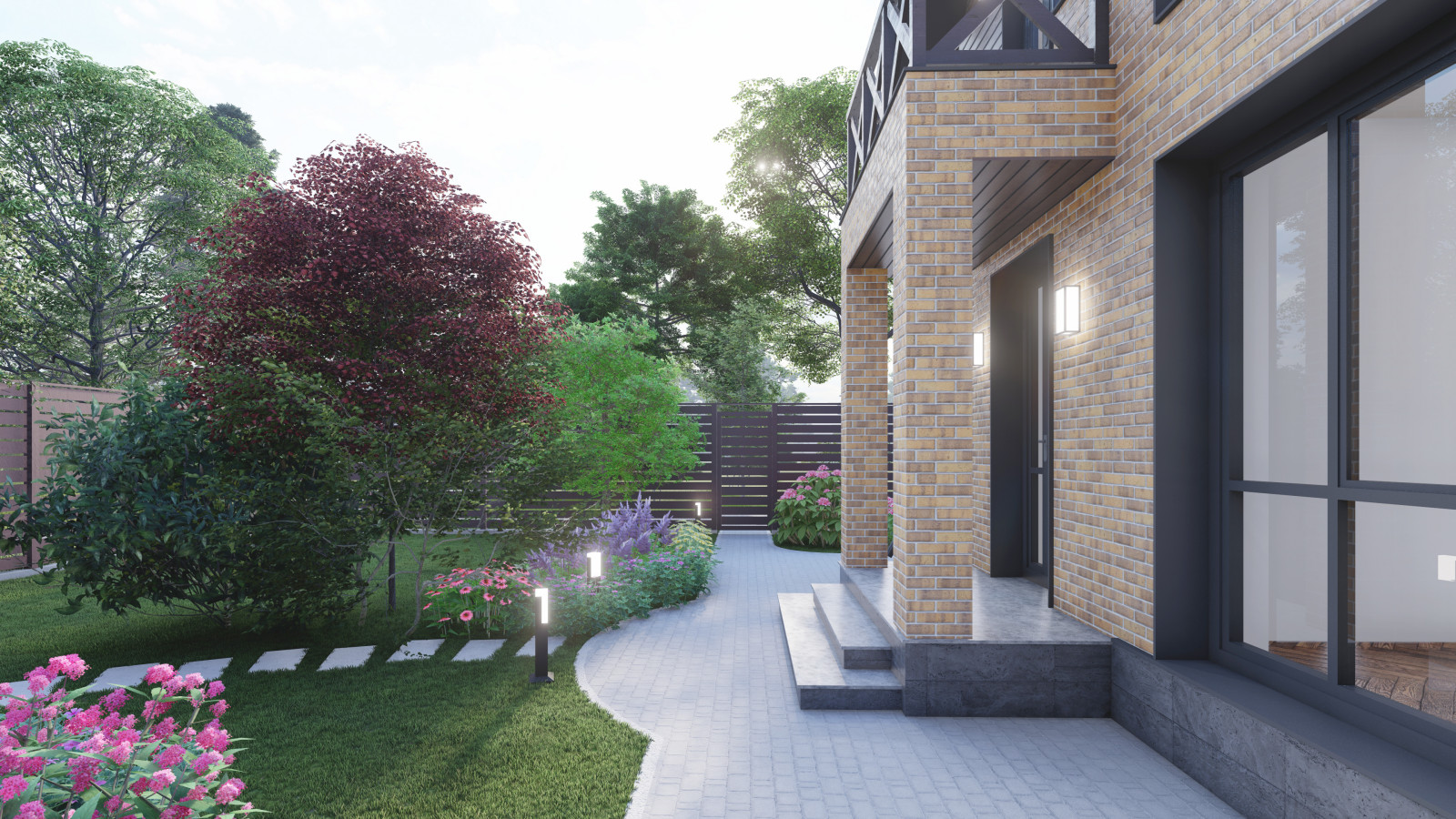 Комплексный проект дома и участка в Чертовицах