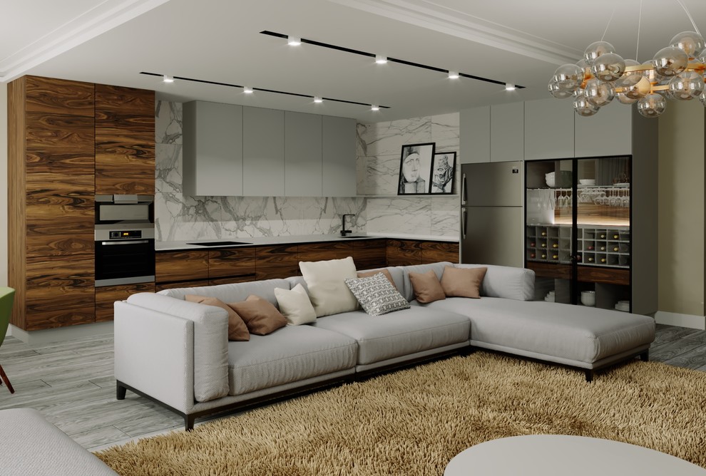 Дизайн-проект квартиры в г. Кемерово