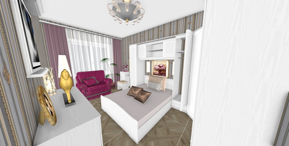 Экспресс 3D дизайн  1 кв.ры в ЖК Триумф Парк