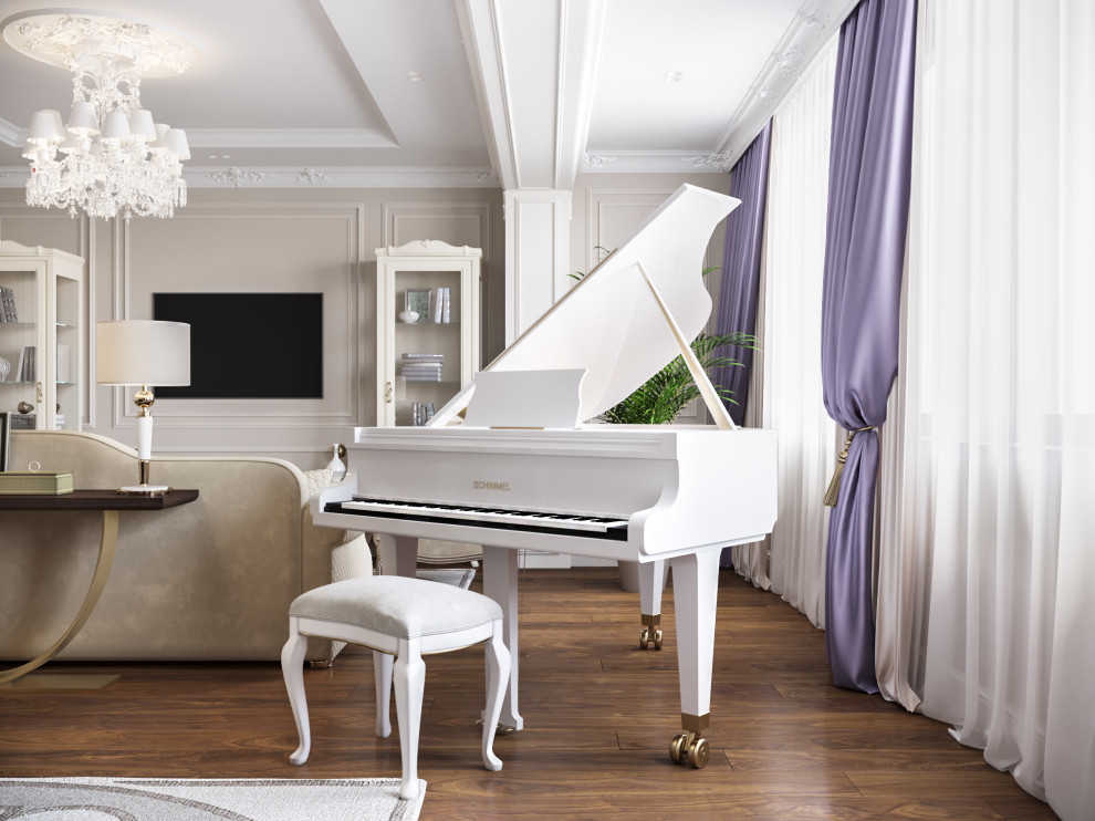 Интерьер двухуровневой квартиры