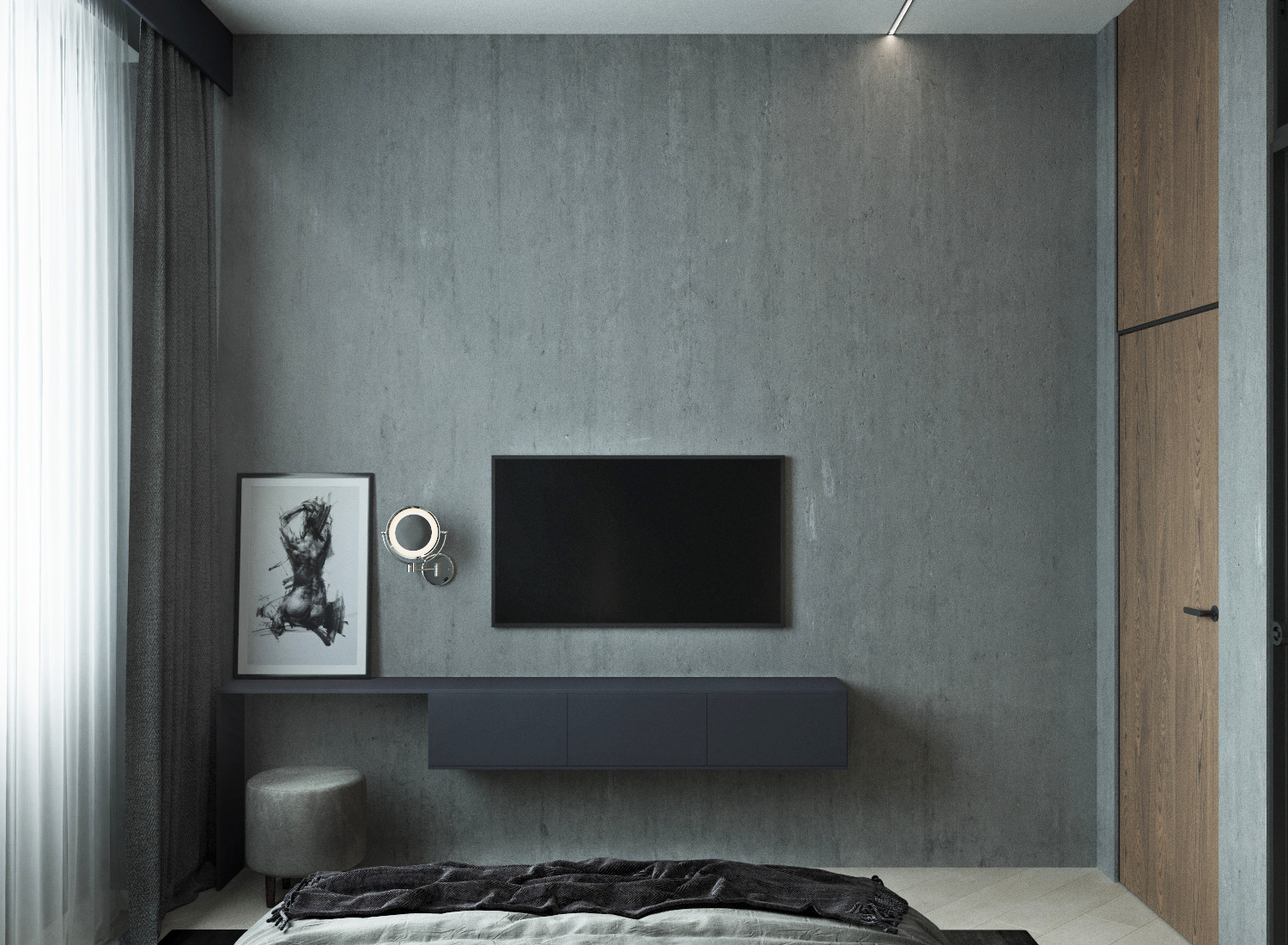 Дизайн-проект квартиры в тиле лофт