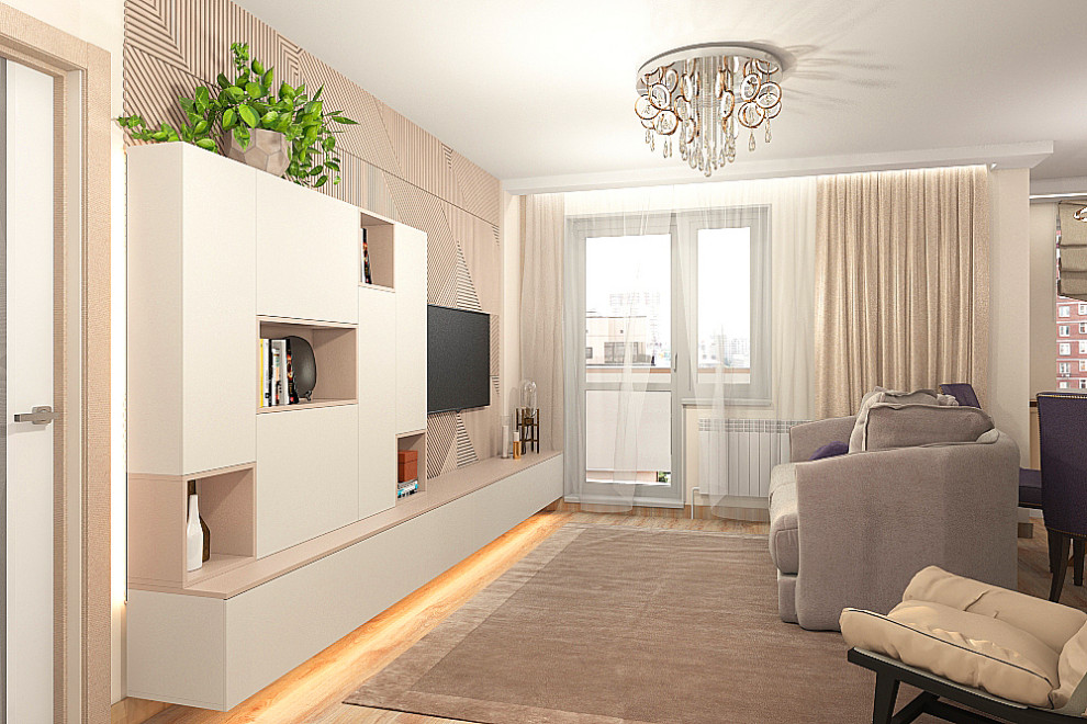 Обложка проекта: Квартира для молодой пары