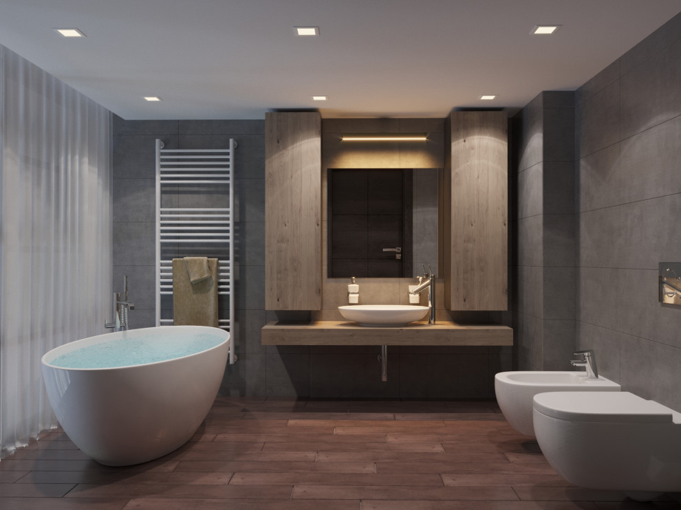 Двухуровневая квартира в современном стиле