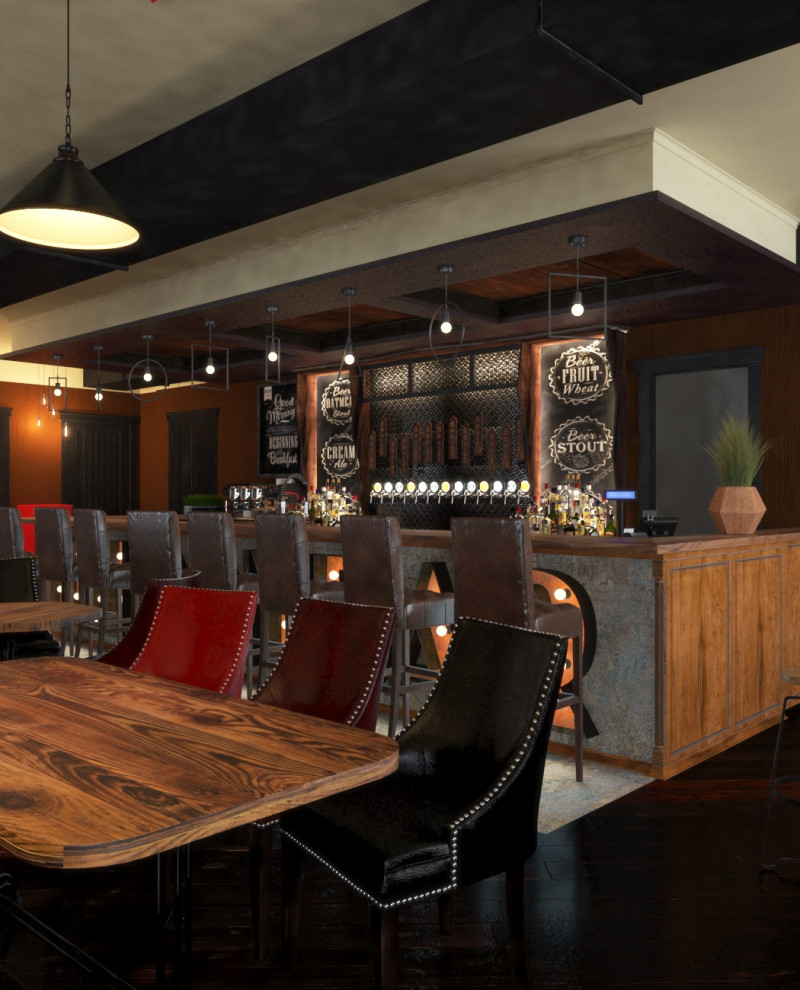 Крафтовый бар "Самовар" / Чебоксары / 2018г.