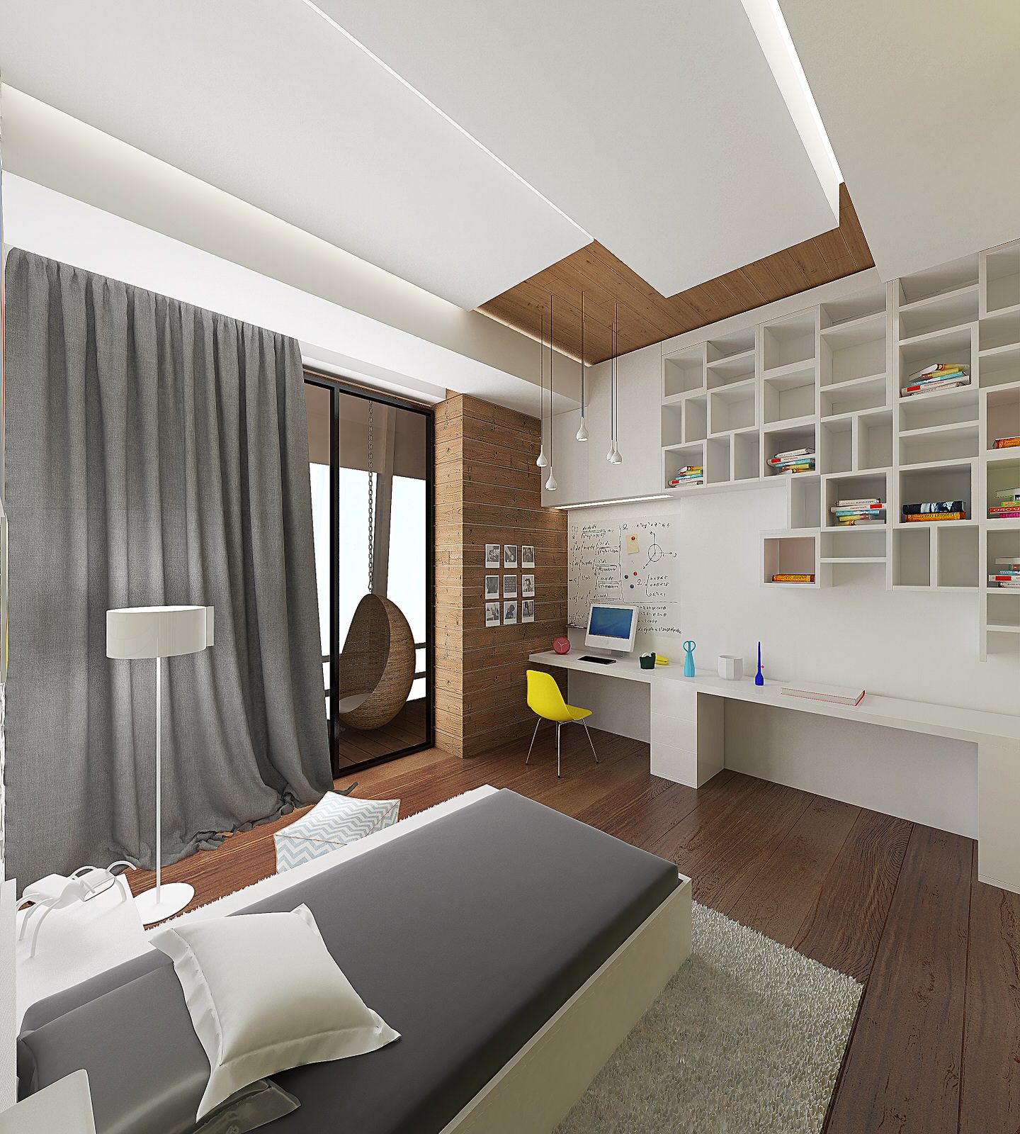 3D проект квартира "Садовые кварталы"