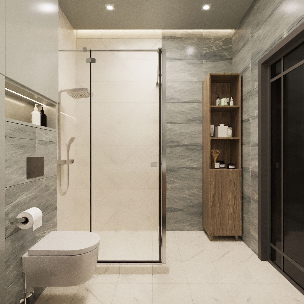 Обложка проекта: Двухкомнатная квартира в ЖК "Горки парк"