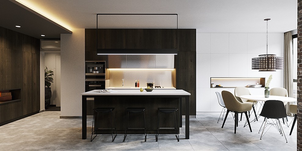 2х комнатная квартира в современном стиле