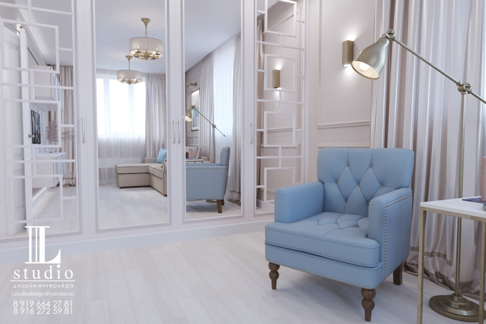 Неоклассика с голубыми акцентами