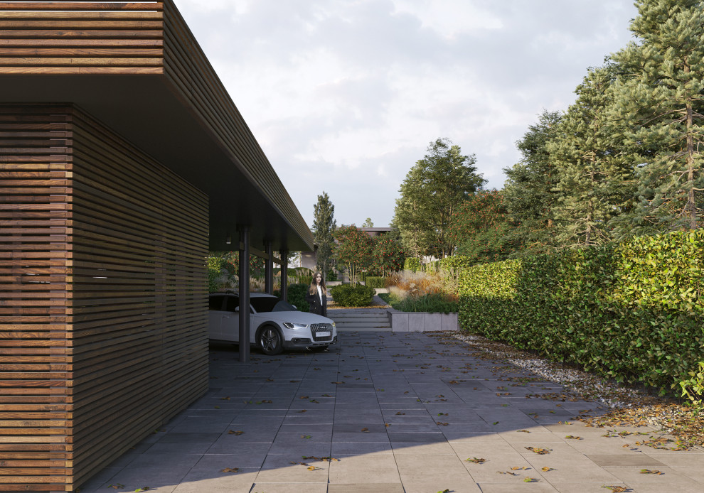 Обложка проекта: Сад на неудобной территории.