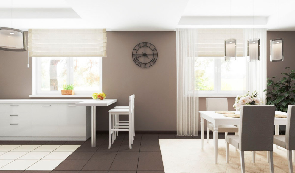 Кухня-столовая в г. Риге