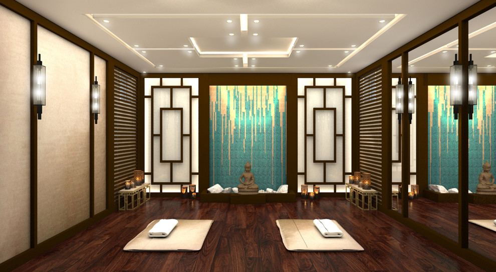 Комната для медитаций в частном загородном доме