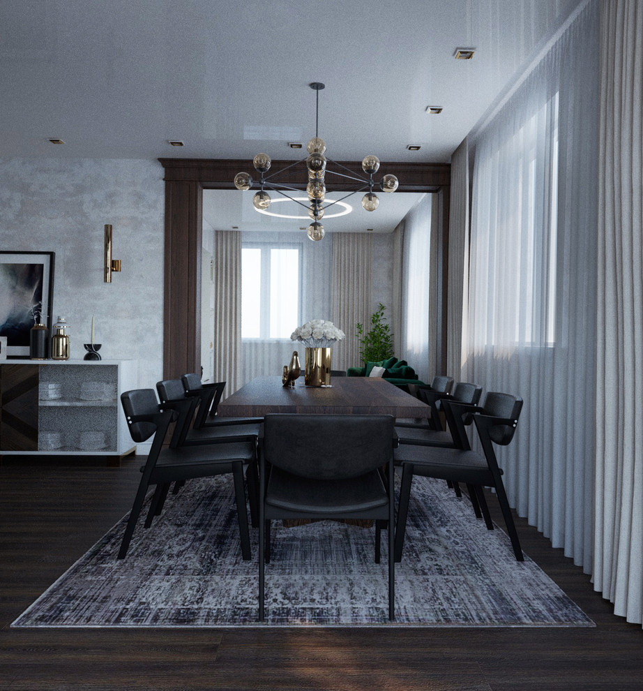 Коттедж в современном стиле с элементом американской классики